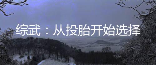 综武：从投胎开始选择